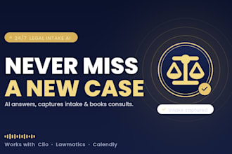 build legal intake ai, legal chatbot, law firm automation, client intake ai