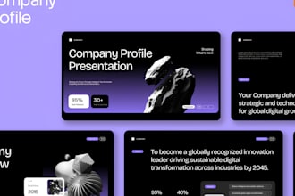 design or redesign powerpoint presentation company profile company presentation