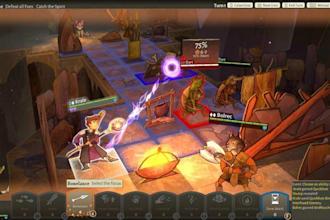 develop turn based strategy game, tactical combat game in unity, unreal engine 5