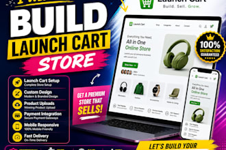 build launch cart store