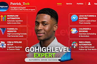 setup gohighlevel automation or systeme io funnel, ghl email automation expert