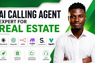 ai calling agent vapi ai n8n retell ai whatsapp chatbot open ai in real estate