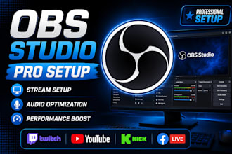 setup and optimize obs studio for professional streaming and recording