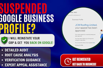 fix google my business suspended gmb reinstate my business profile suspension