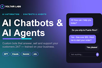 build a custom ai chatbot or ai agent for your business