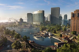 create realistic 3d environment, level design, map assets for unity and ue5 game