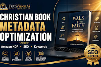 optimize your christian book metadata for amazon KDP SEO