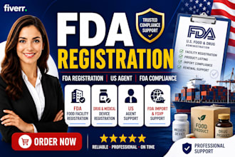 do fda registration, US agent and compliance for food, drug and medical devices