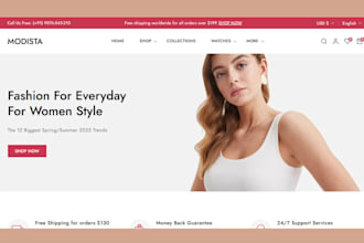 design shopify clothing website, clothing shopify store, clothing brand website