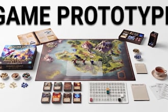 do board game design card game design game prototype tabletop design for kickste