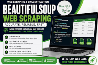 scrape website using python, beautifulsoup, and requests