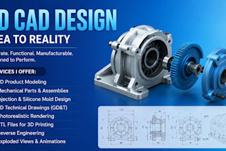 3d modeling 3d printing product design mechanical and industrial 3d model design