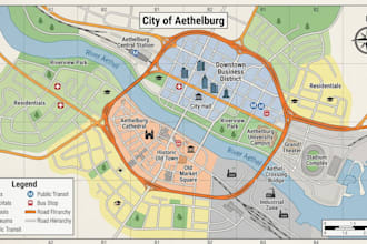 create event map site map and location map