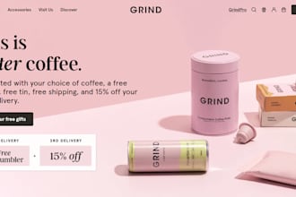 coffee shopify store cafe coffee website private label coffee store coffee shop