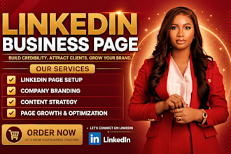 create an impressive linkedin business page