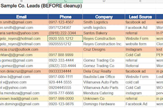 do accurate data entry and CRM cleanup for your business