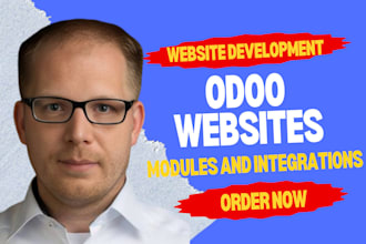 install odoo, develop custom module, reports, website, fix bugs and consulting