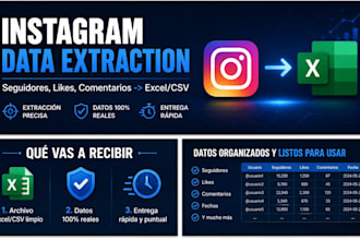 extract instagram leads and followers data to excel