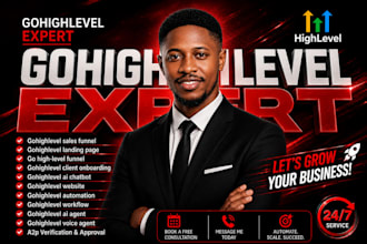 be gohighlevel expert for ai agent voice ai chatbot funnel workflow automation