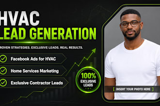 hvac leads generation and facebook ads for home service