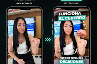 edit you a vertical video for social media