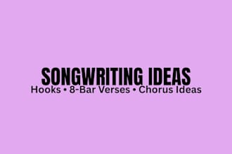 ghostwrite an 8 bar verse, hook, or chorus for your song