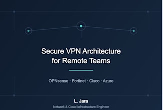design and configure your vpn and remote access architecture