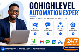 gohighlevel automation workflow expert go high level email sms automation