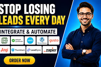 integrate jobber quickbooks xero wordpress gusto angi thumbtack leadsync zapier