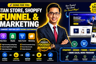 do converting stan store ebook landing page, stan store marketing, shopify store
