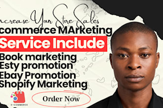 do ecommerce marketing ebay promotion etsy promotion shopify marketing