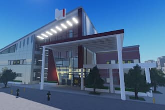 create a high quality roblox city map or roblox obby in roblox studio