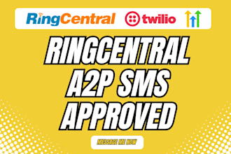 complete a2p 10dlc registration and ringcentral sms compliance