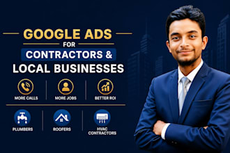 manage google ads for plumbers roofers and hvac contractors  local service ads