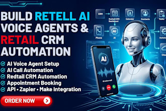 build ai agent ai voice agent retell ai voice agents and redtail CRM automation
