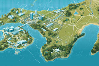 do vector map illustration and event map