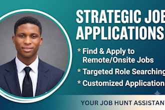 be your job application assistant, reverse recruiter, search and apply for jobs