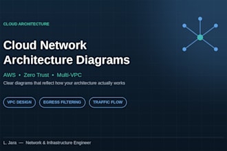 create your cloud network architecture diagram