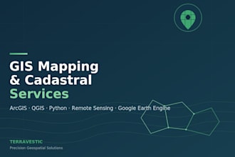do professional gis mapping and cadastral mapping services