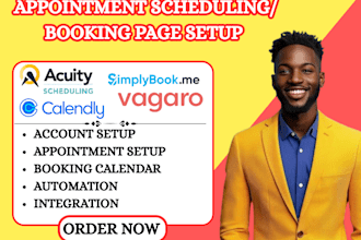 set up simplybook me and vagaro for salons, spas, and beauty professionals