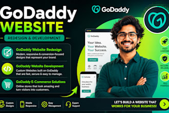 design godaddy website redesign godaddy website, godaddy website development