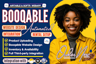 build booqable rental website for event, equipment, and party rental businesses