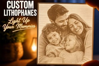 turn your photos into stunning 3d printable lithophanes