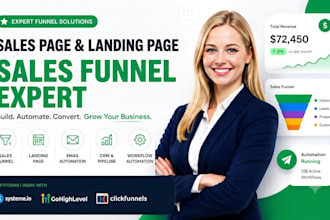 build system io sales funnel, salespage, landingpage, system io couse website