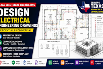 design texas electrical engineering drawings for residential and commercial