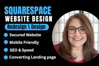 create converting squarespace design, squarespace landing page
