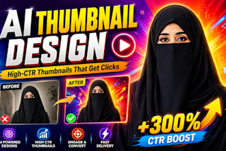 create ai youtube  thumbnail that boost CTR