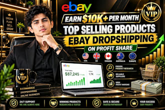 do ebay dropshipping store management