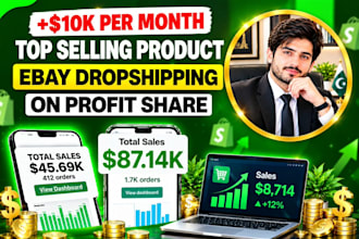 do ebay dropshipping on profit share