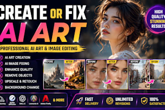 create or fix ai art or image
